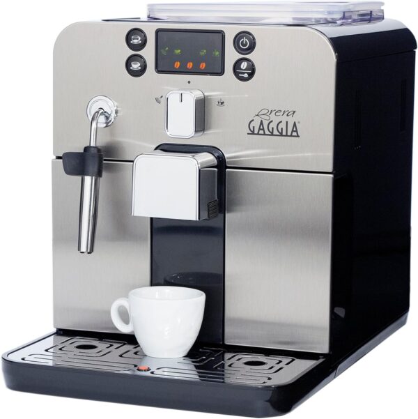 Gaggia Brera Super-Automatic Espresso Machine, Small, Black, 40 fl oz